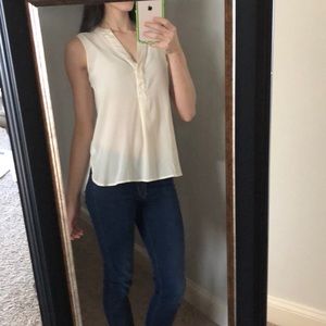 Silk tank top